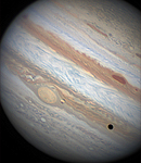 Jupiter mit Io und Schatten