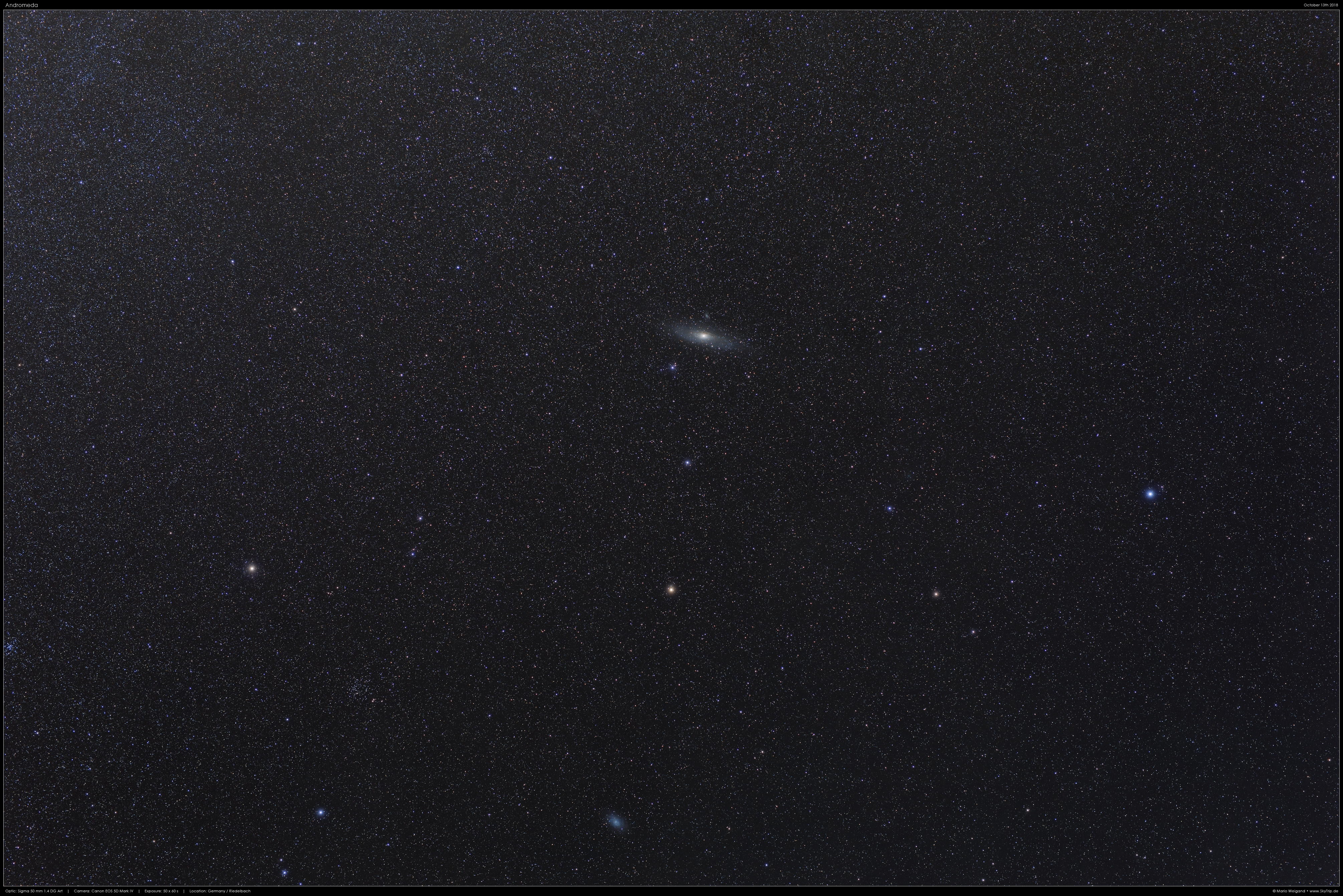 Sternbild Andromeda