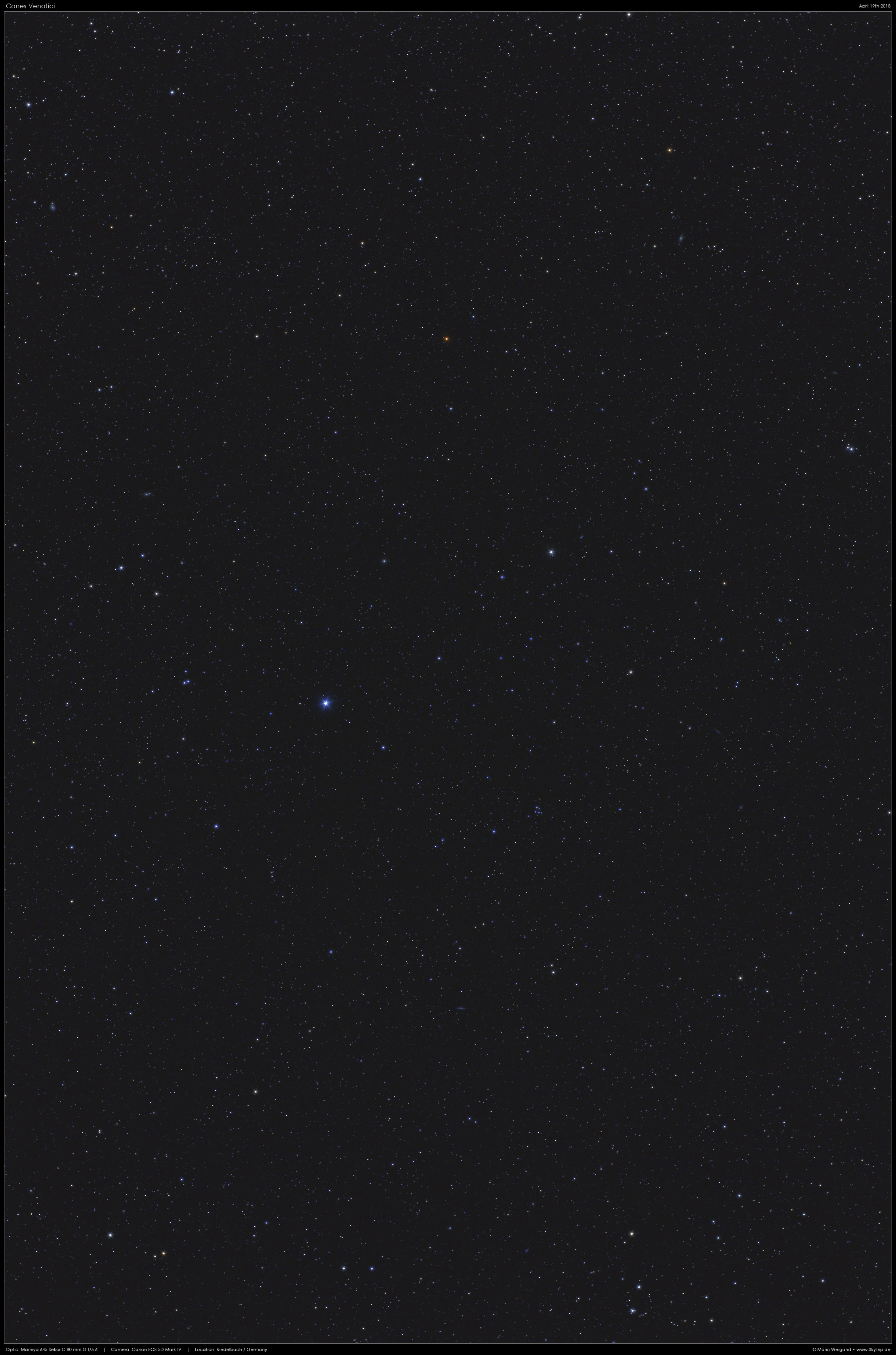 Sternbild Canes Venatici