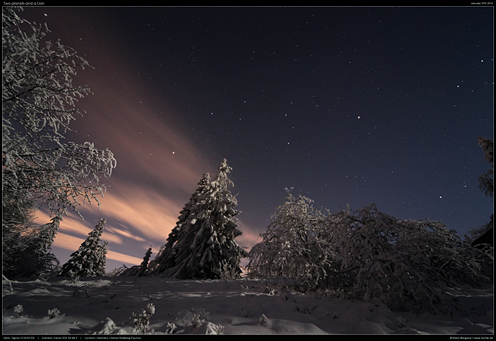 Zwei Planeten und ein Lwe
