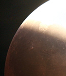 Mondfinsternis 2008, Bild 2: Partielle Phase