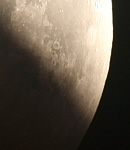 Mondfinsternis 2008, Bild 4: Partielle Phase