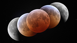 Die totale Mondfinsternis vom 21. Dezember 2010