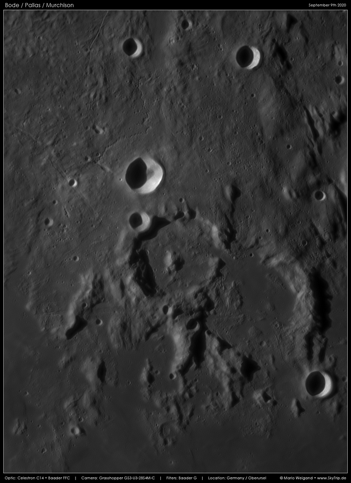 Mondfoto: Murchison, Pallas & Bode