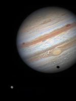 Jupiter mit Ganymed und Ganymeds Schatten