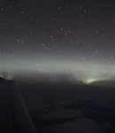 Animation Polarlichtjagd über den Färöer Inseln