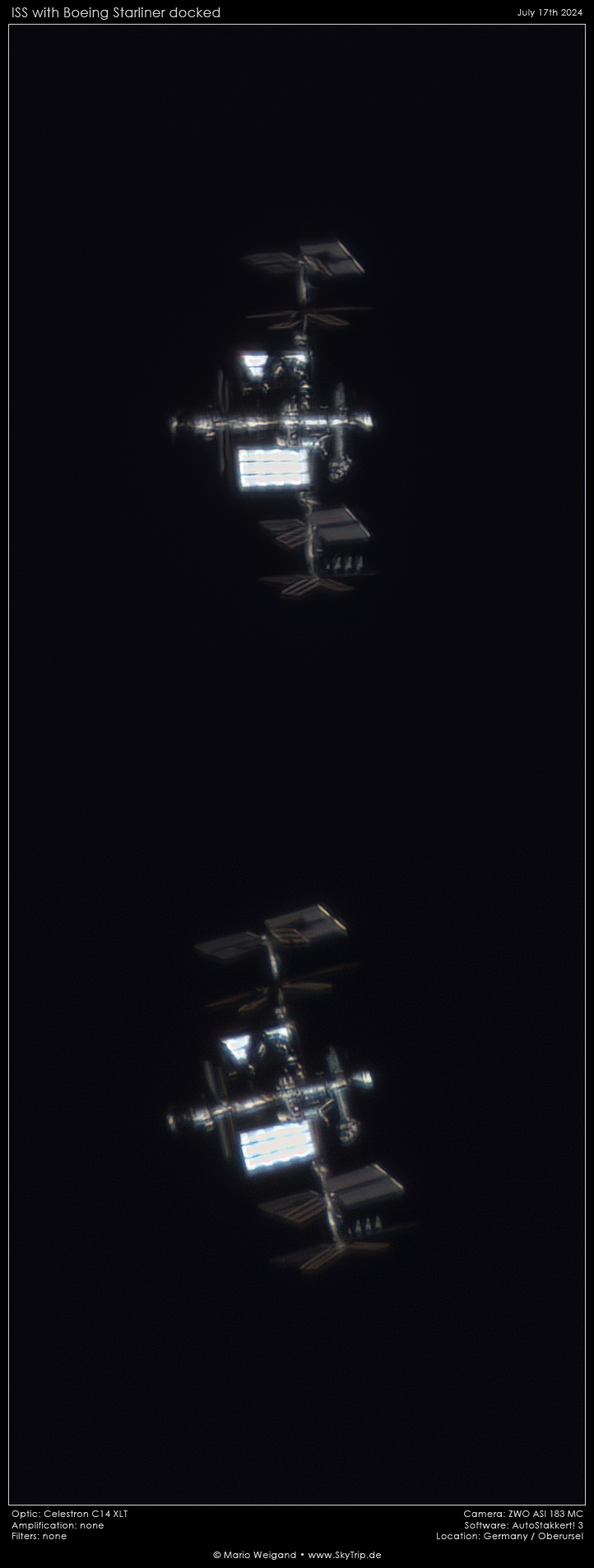 Ein detaillierter Blick auf die ISS