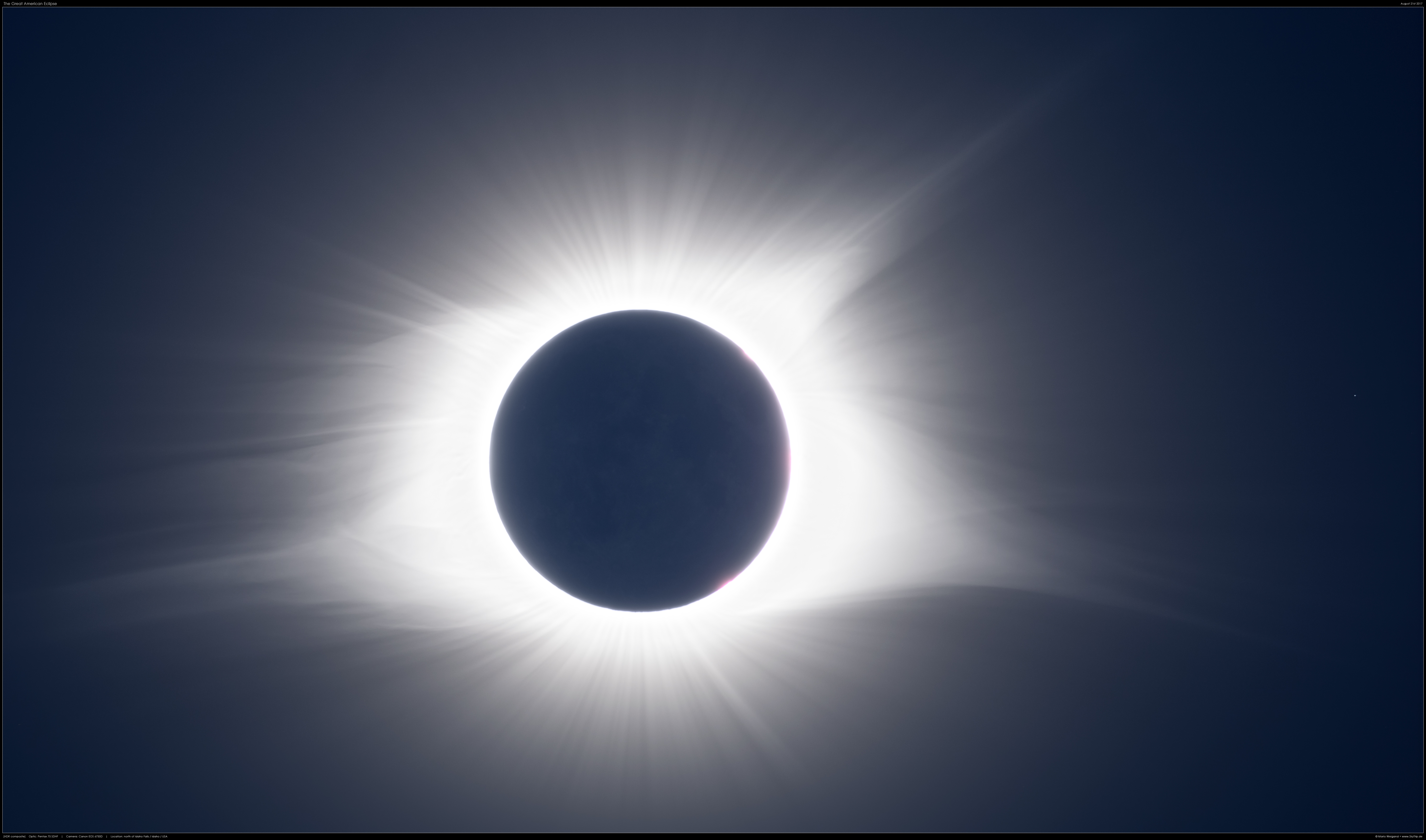 TSE 2017 - Totalitt: uere Korona und Erdschein