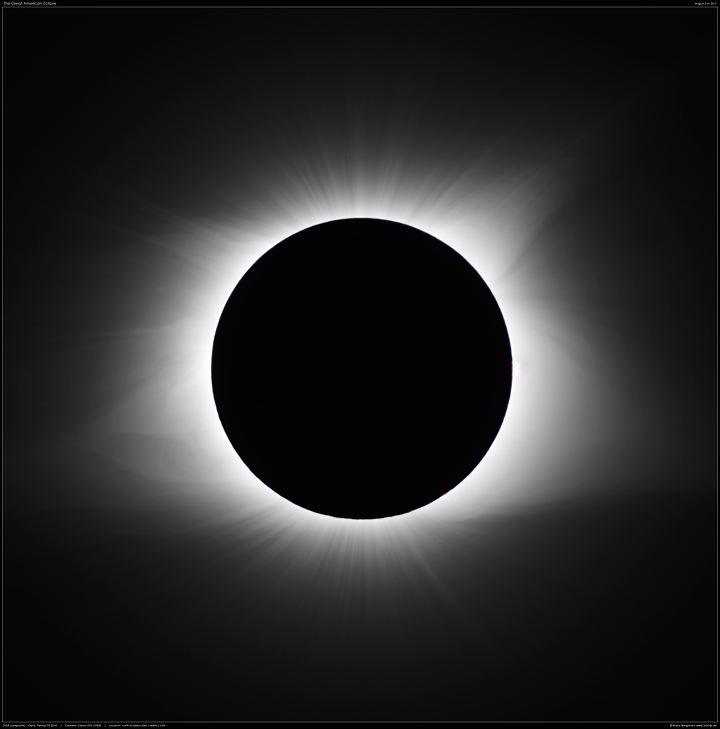 Totale Sonnenfinsternis 2017 - Die Korona