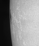 Sonnenfleck NOAA 10904 am Westrand