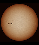 Sonne mit NOAA 11302