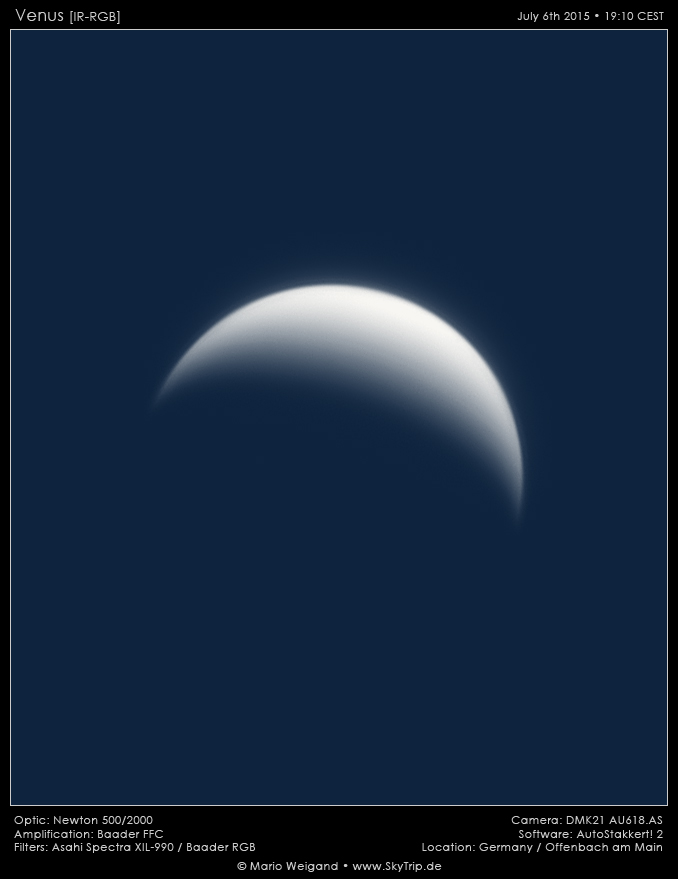 Venus am Taghimmel