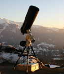 Teleskop Celestron C11 auf Vixen New Atlux Montierung