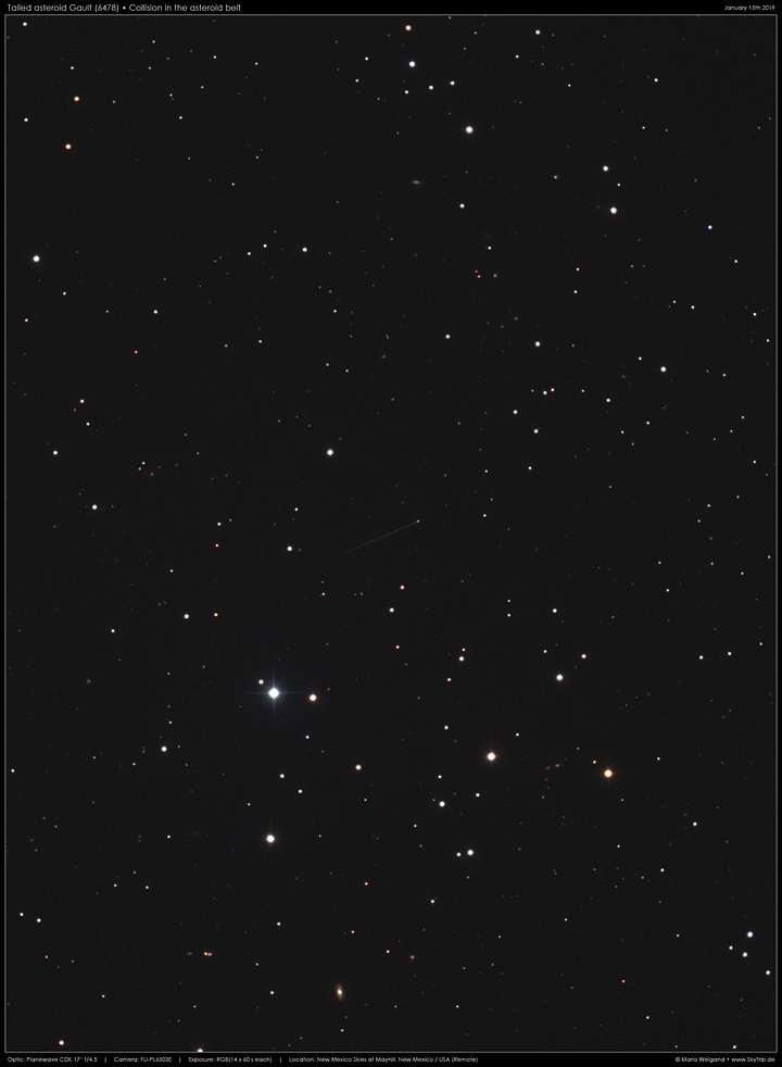 Asteroid Gault (6478)