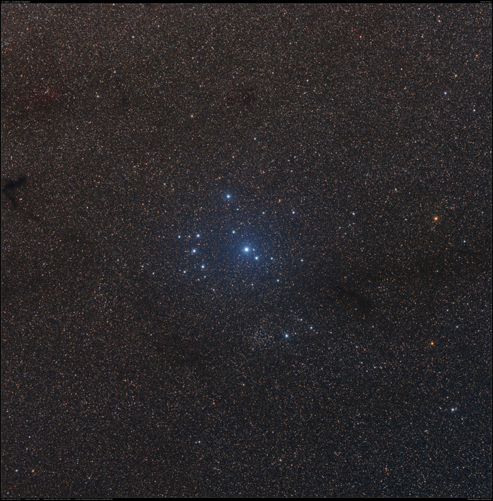 IC 2602 Southern Pleiades