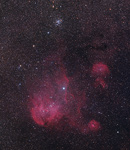λ Cen-Nebel IC 2944 & NGC 3766