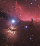 IC 434 & B33: Pferdekopfnebel