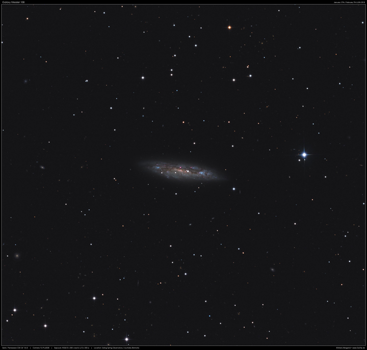 Messier 108 in Ursa Major