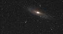 M31 schwebt im Raum