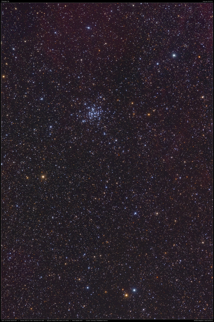 Pinwheel Cluster Messier 36