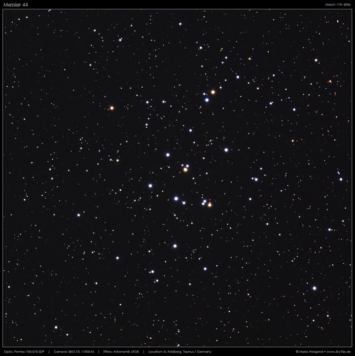 'Die Krippe' / 'The Beehive' Messier 44