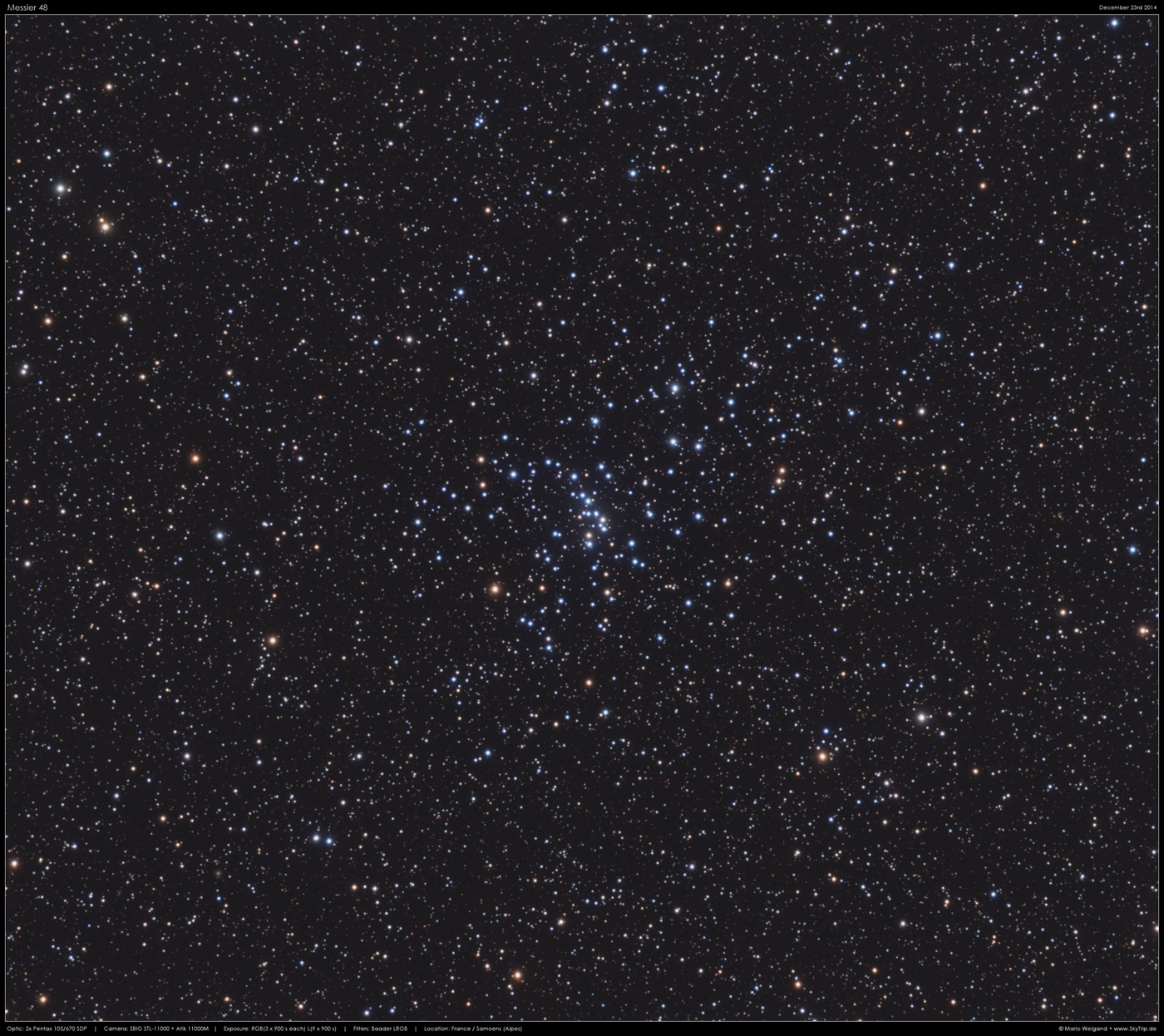 Sternhaufen Messier 48