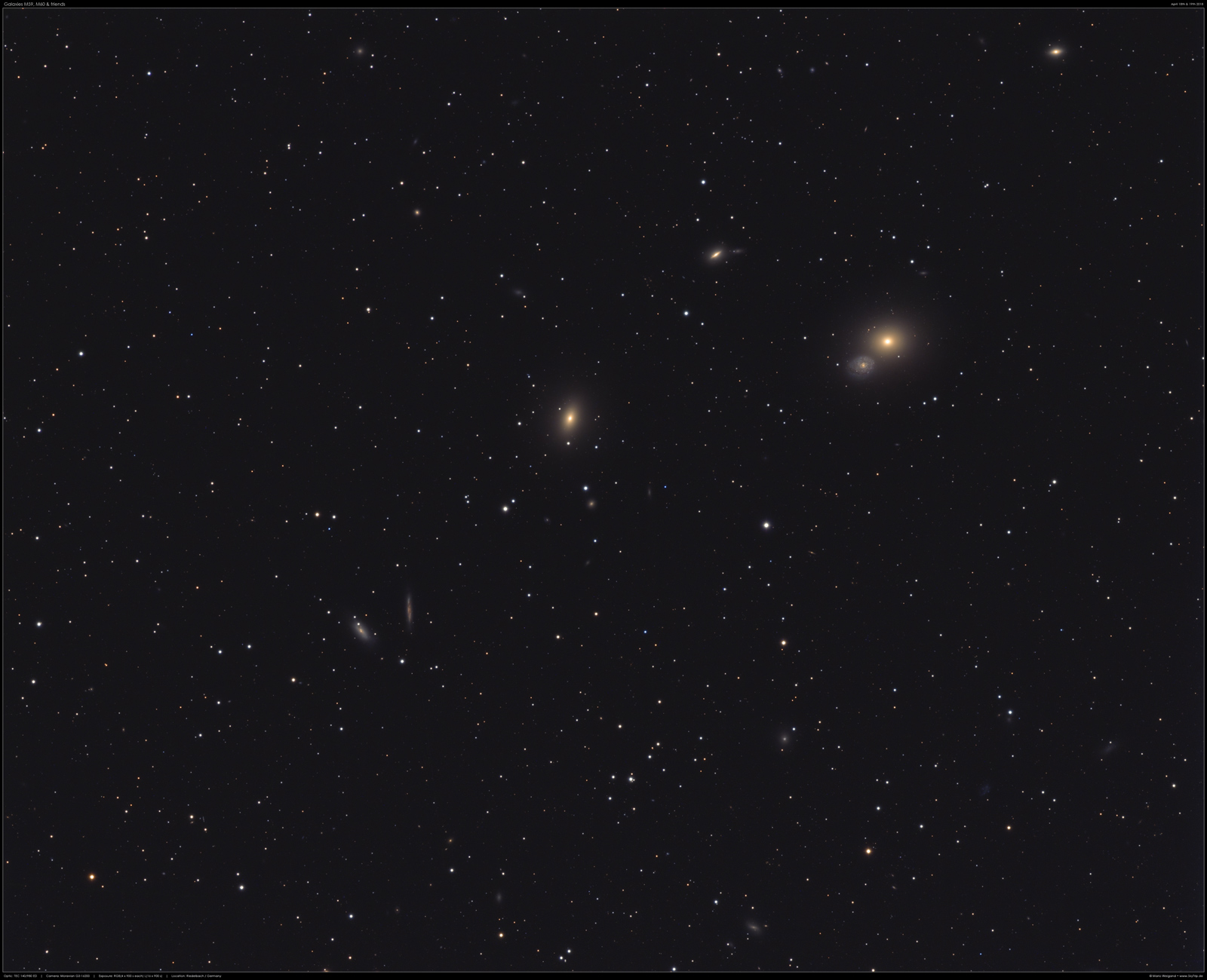 Messier 59, 60 & mehr