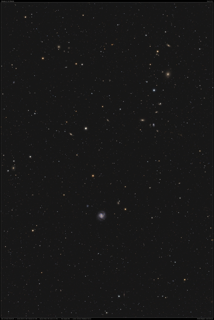 Virgohaufen: Messier 61 & Friends