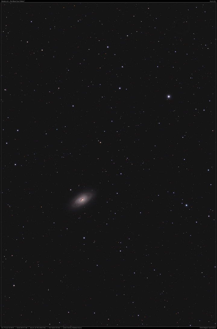 Messier 64, The Black Eye Galaxy