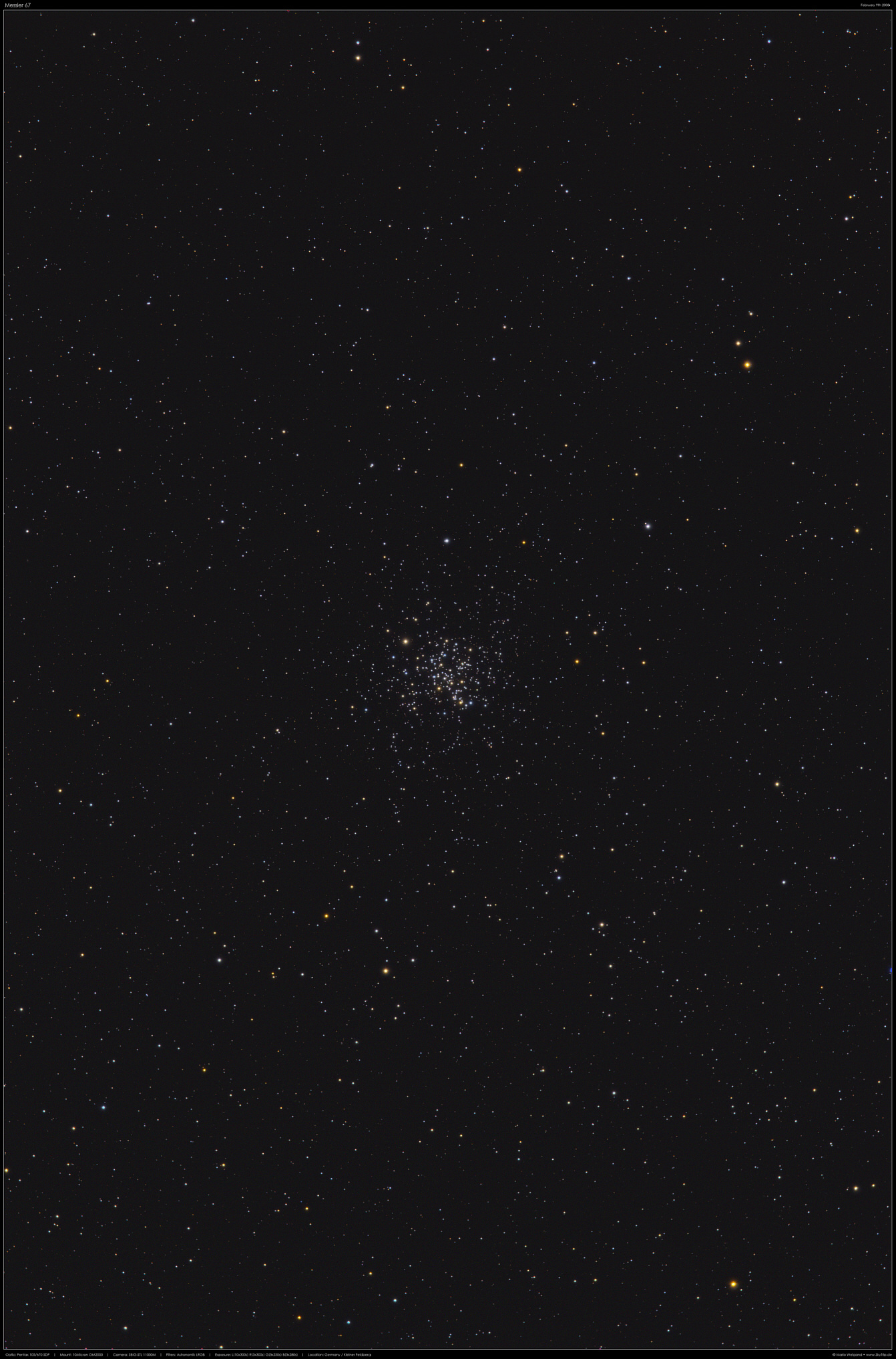 Sternhaufen Messier 67