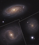 Virgohaufen: M88, M91 & NGC 4571