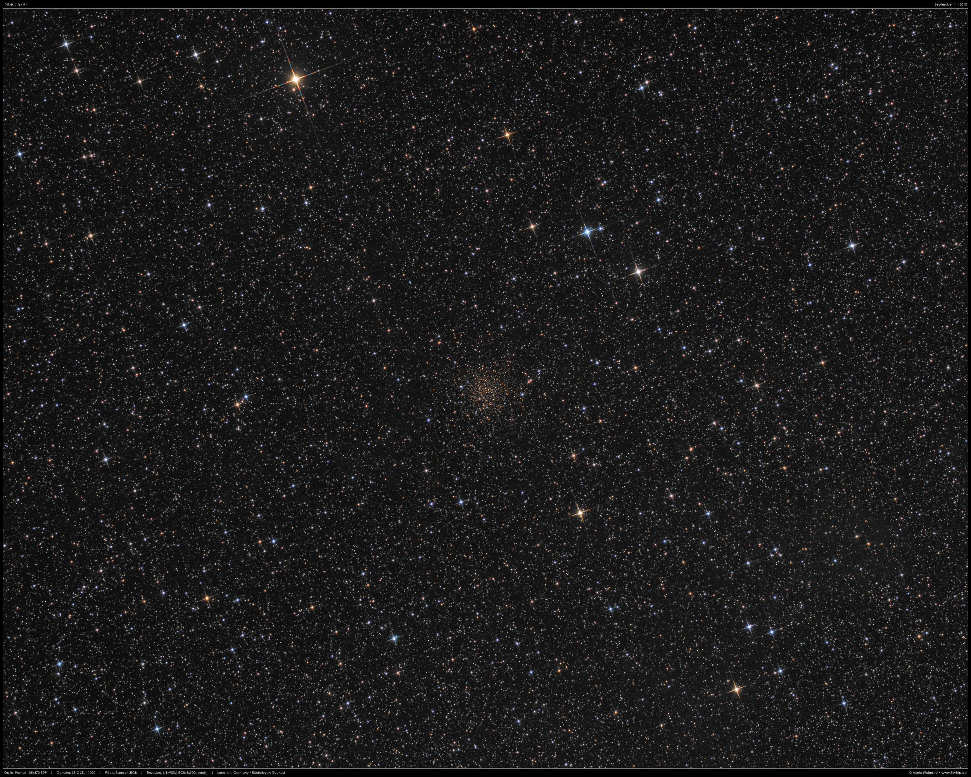 Sternhaufen NGC 6791