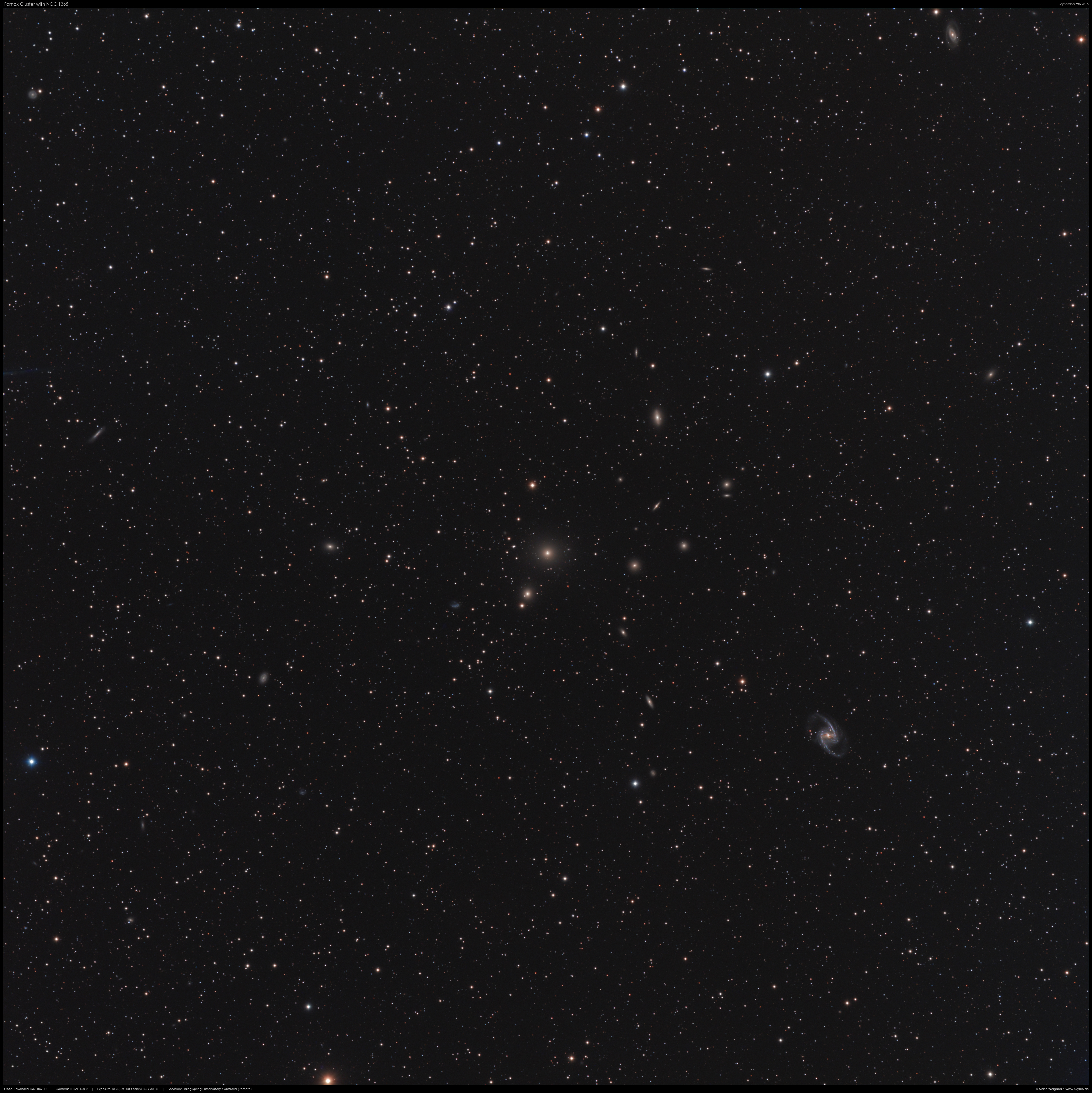 Der Fornax-Galaxienhaufen & NGC 1365