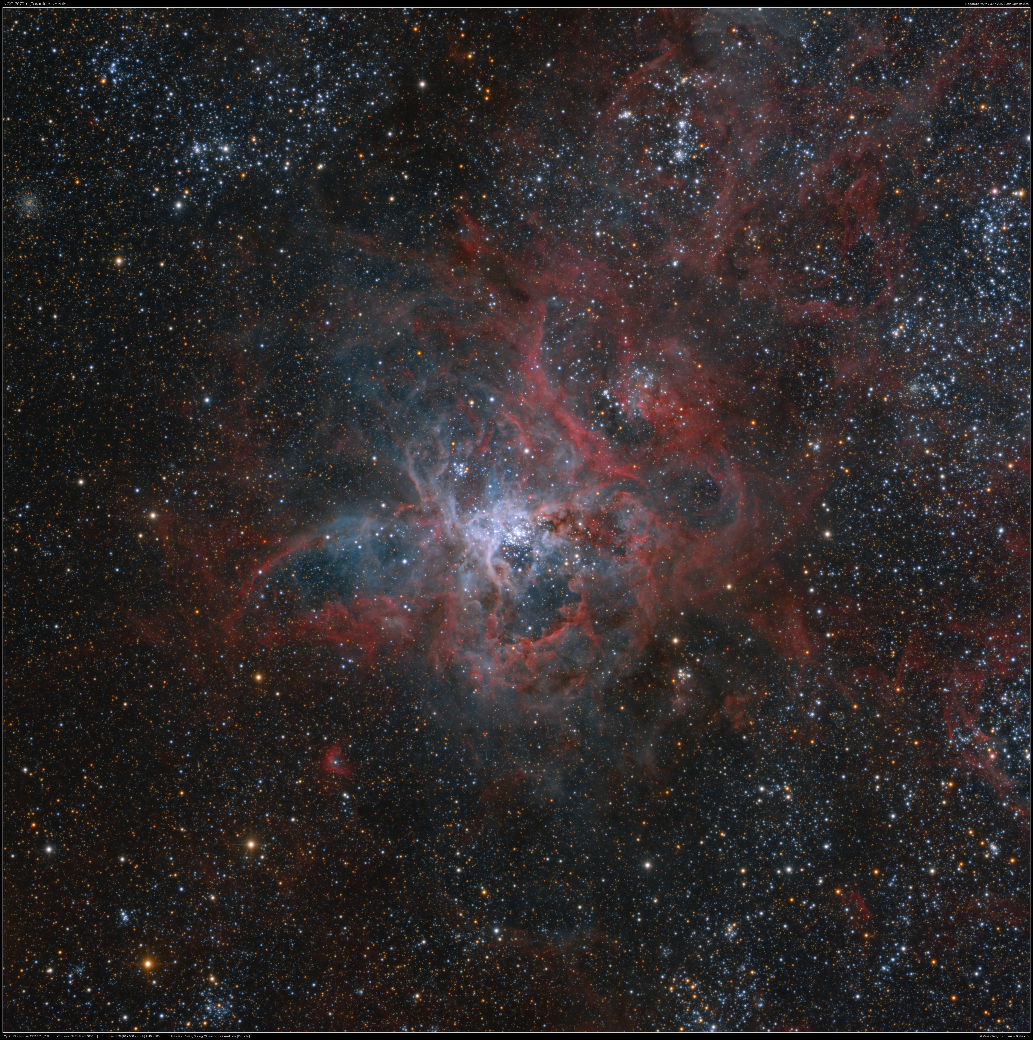 Der Tarantelnebel NGC 2070