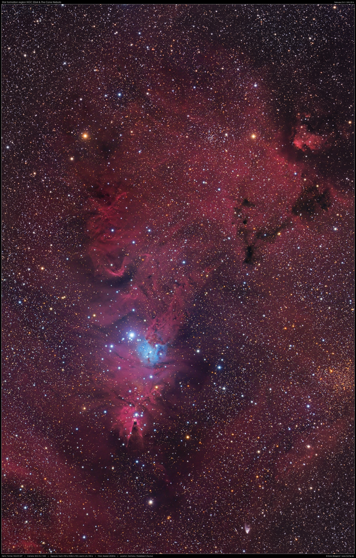 NGC 2264 und der Konusnebel