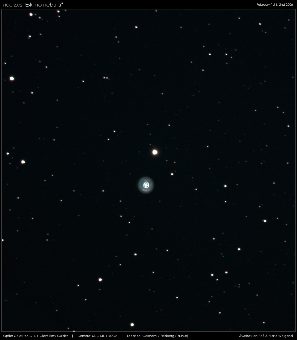 NGC 2392 'Eskimonebel'