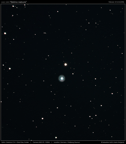 NGC 2392 'Eskimonebel'