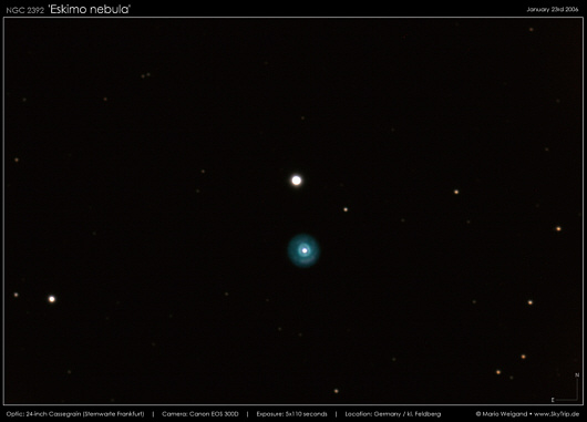 NGC 2392 'Eskimonebel'
