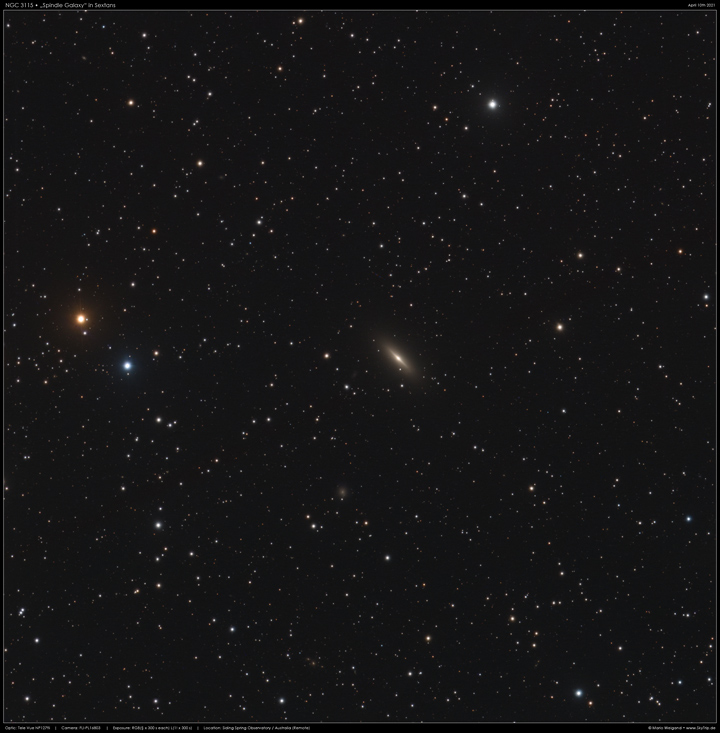 NGC 3115 'Spindle Galaxy'