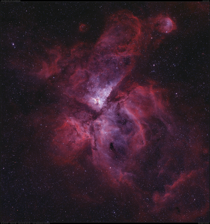 Der Carinanebel NGC 3372