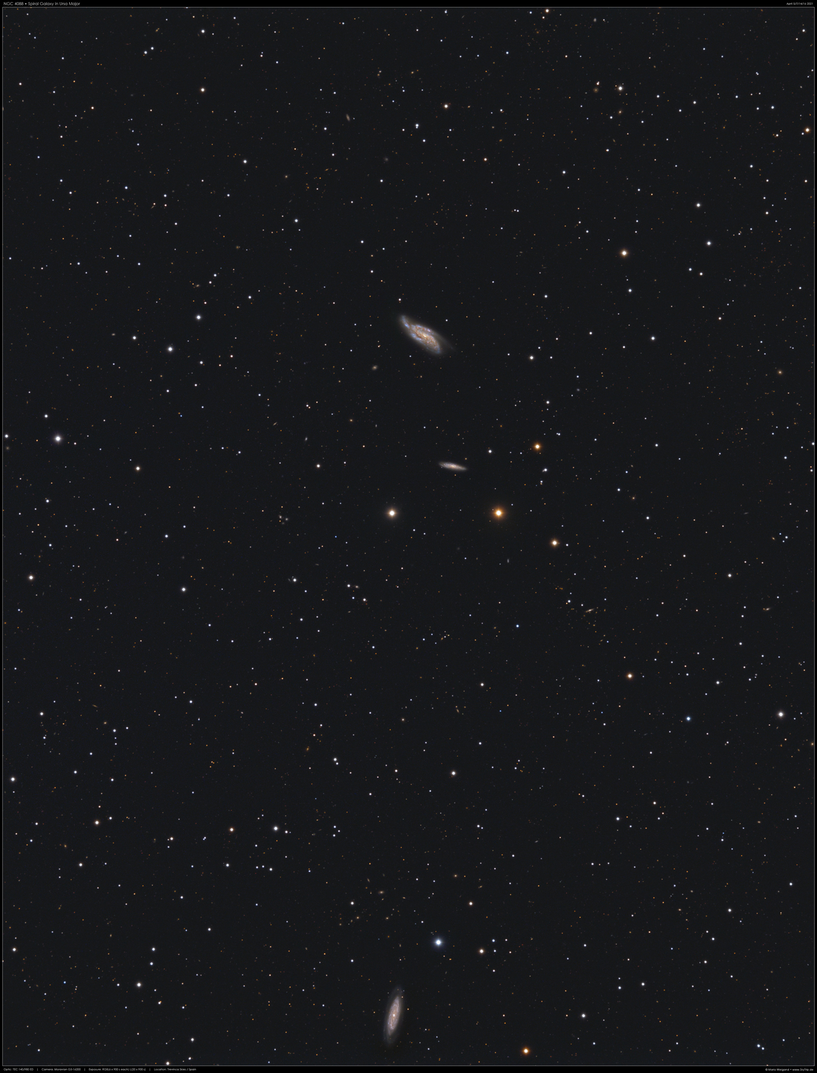 NGC 4088 in Ursa Major