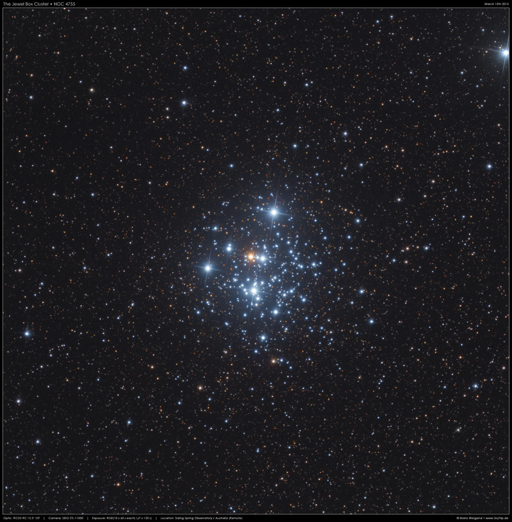 NGC 4755 Herschels Schmuckkästchen