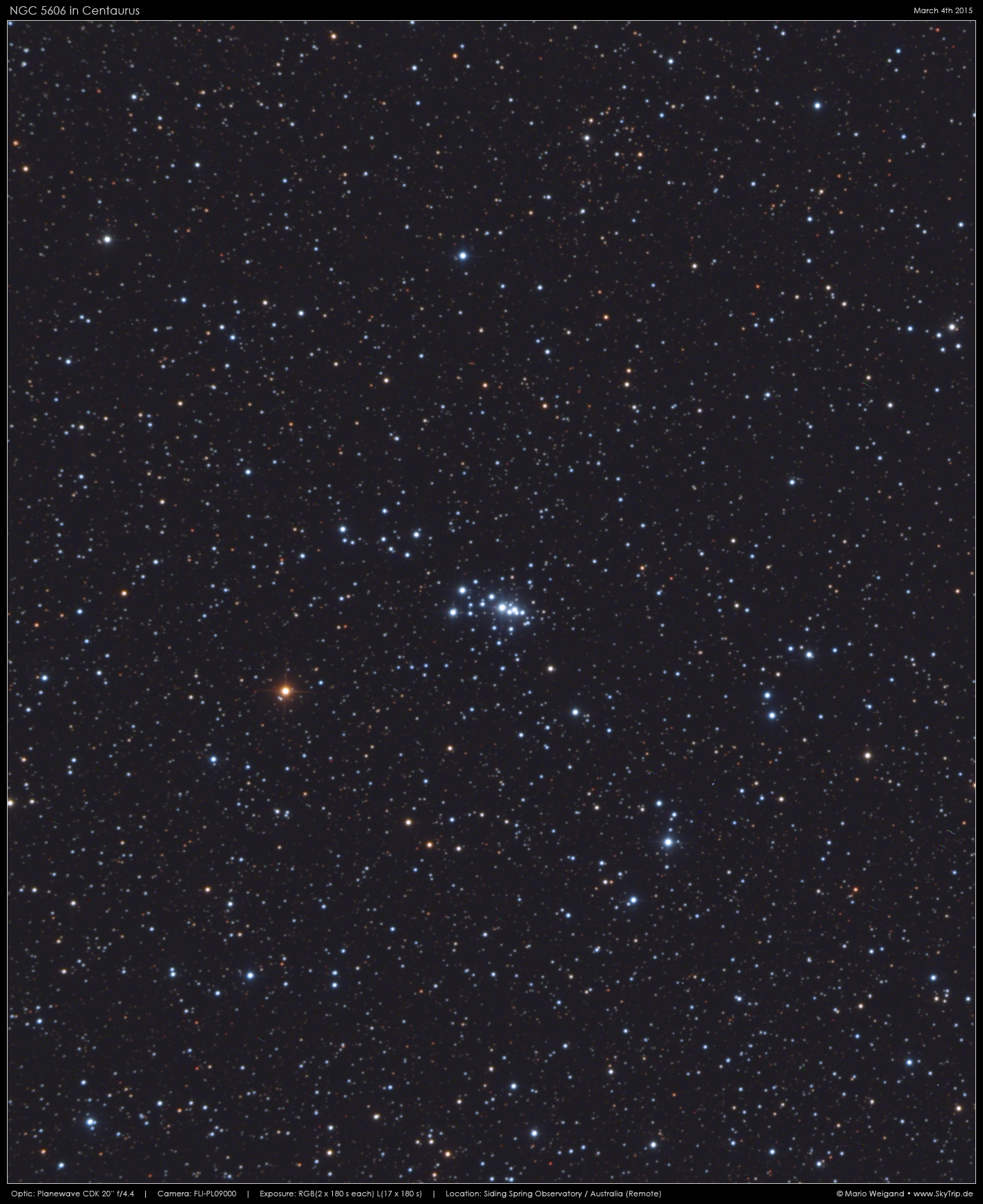 NGC 5606 in Sternbild Centaurus