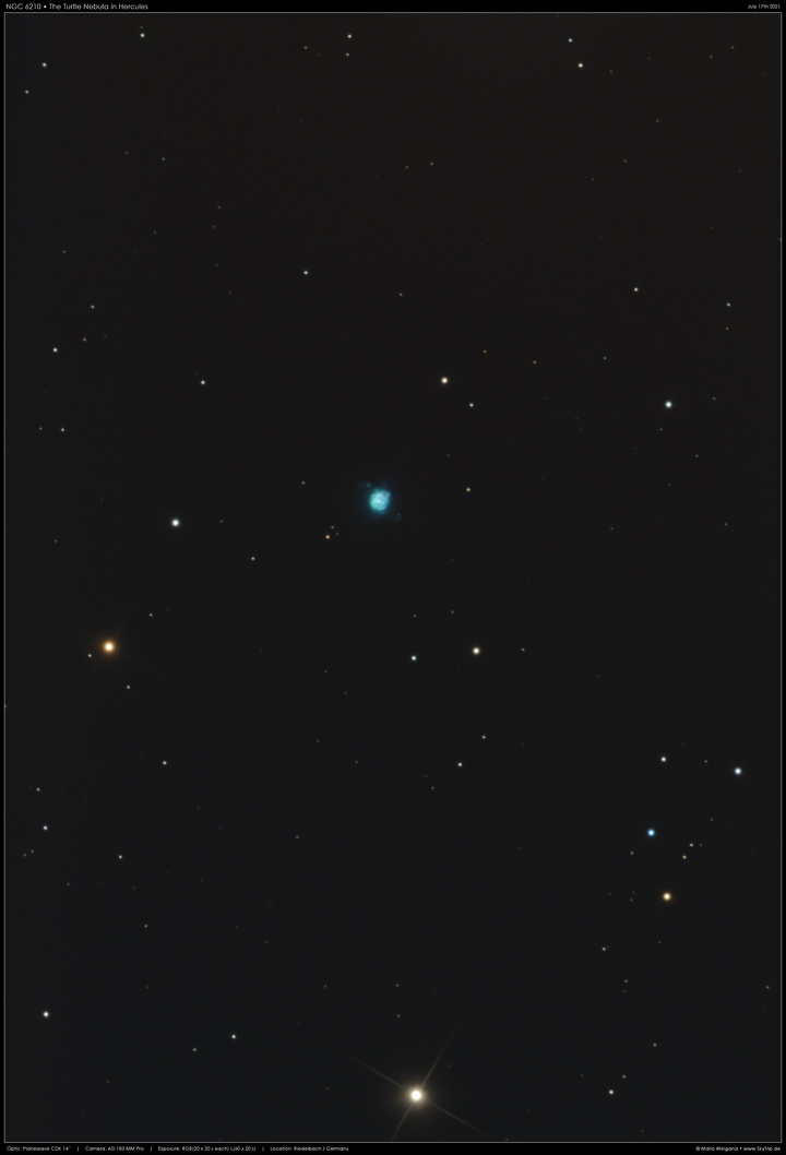 NGC 6210 - Die Schildkrte im Herkules