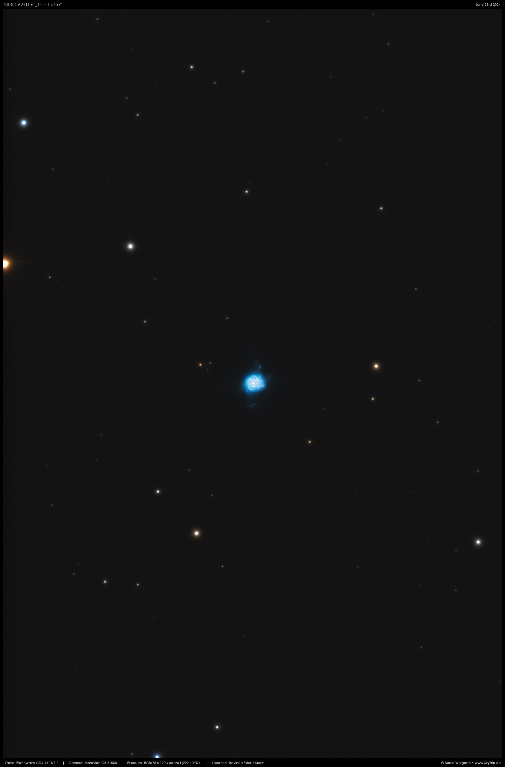 NGC 6210 - Die Schildkrte im Herkules