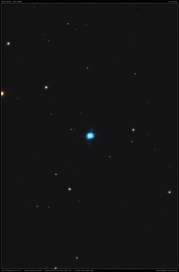 NGC 6210 - Die Schildkrte im Herkules