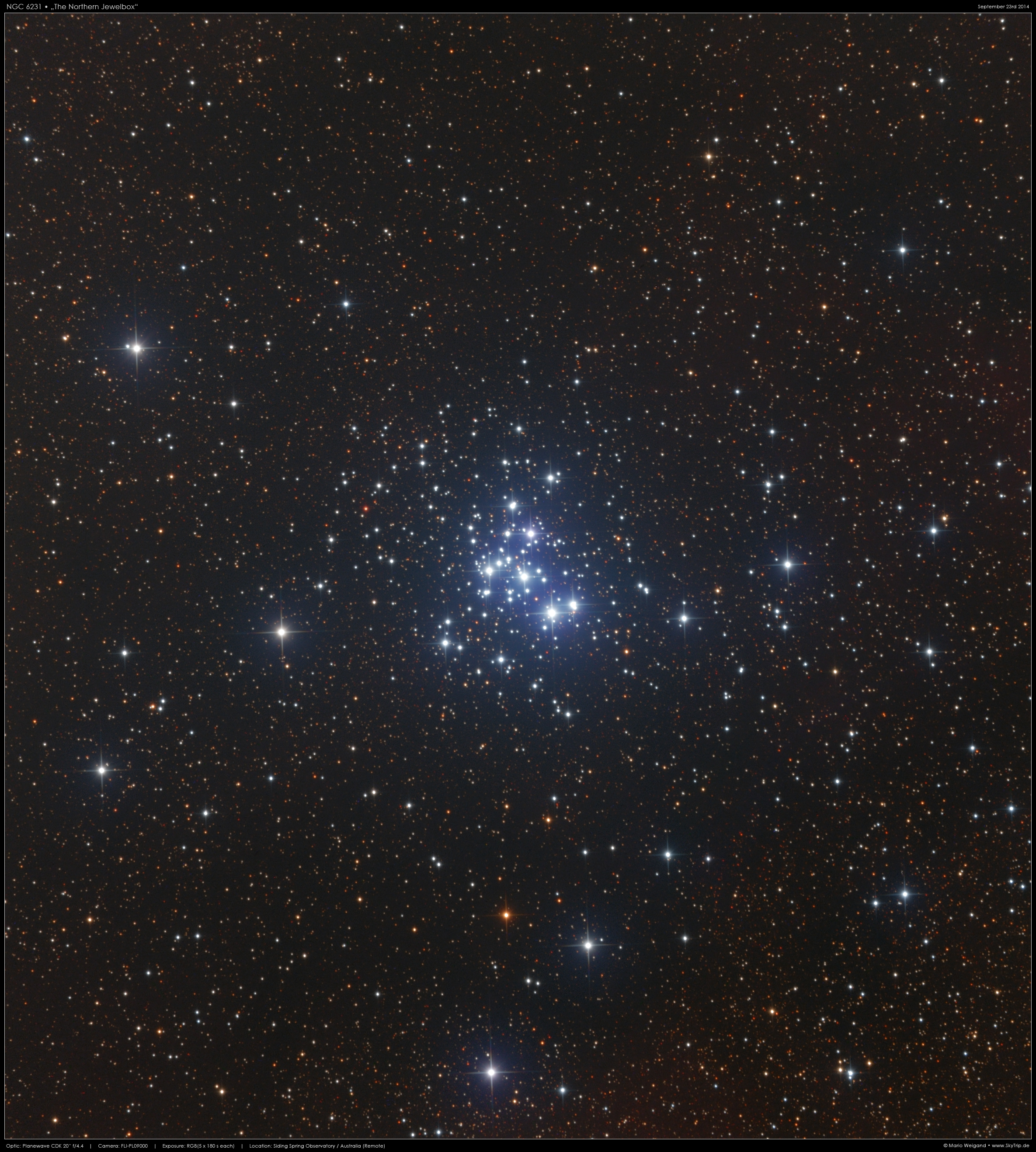 NGC 6231 im Skorpion