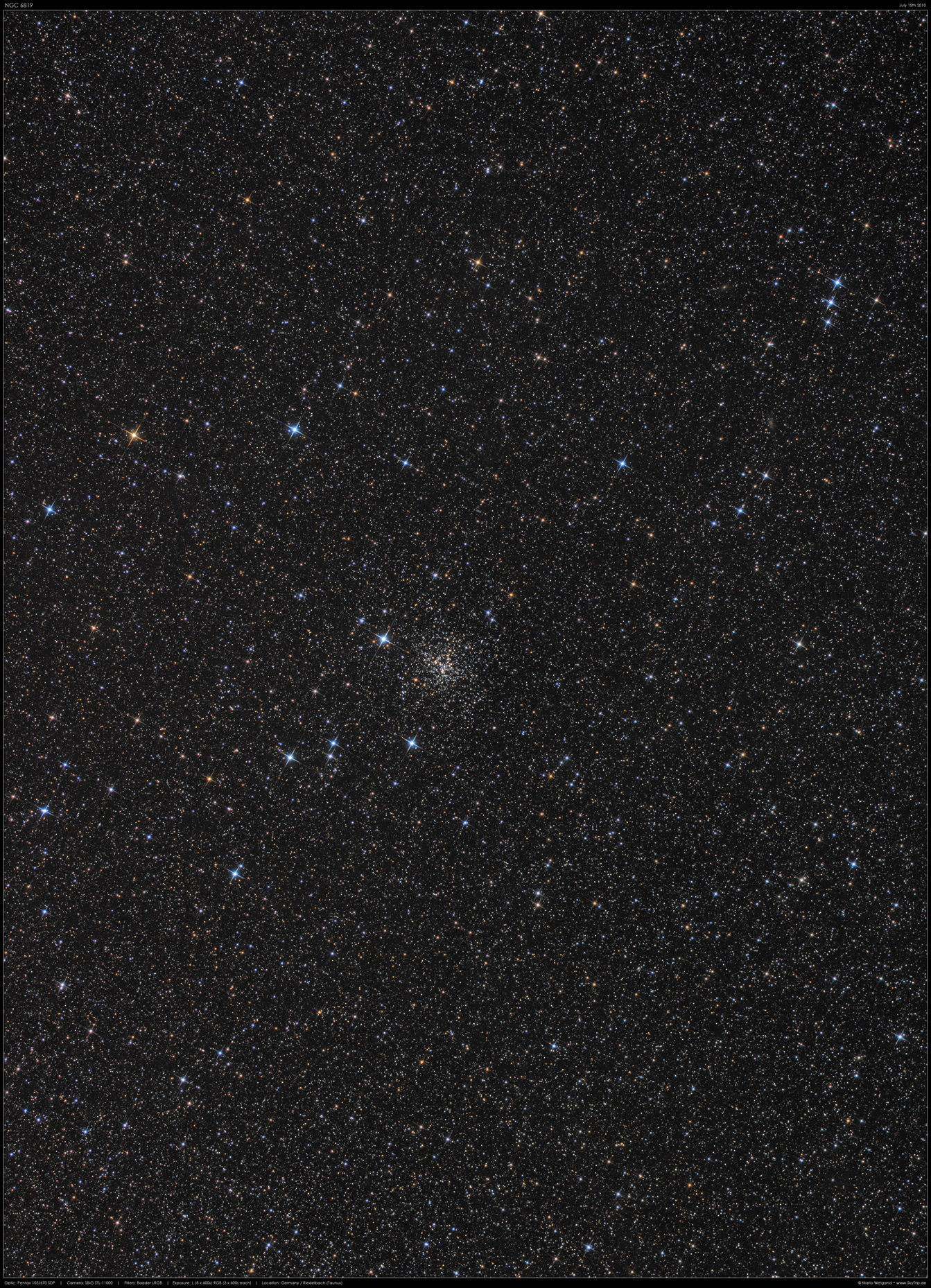 Sternhaufen NGC 6819