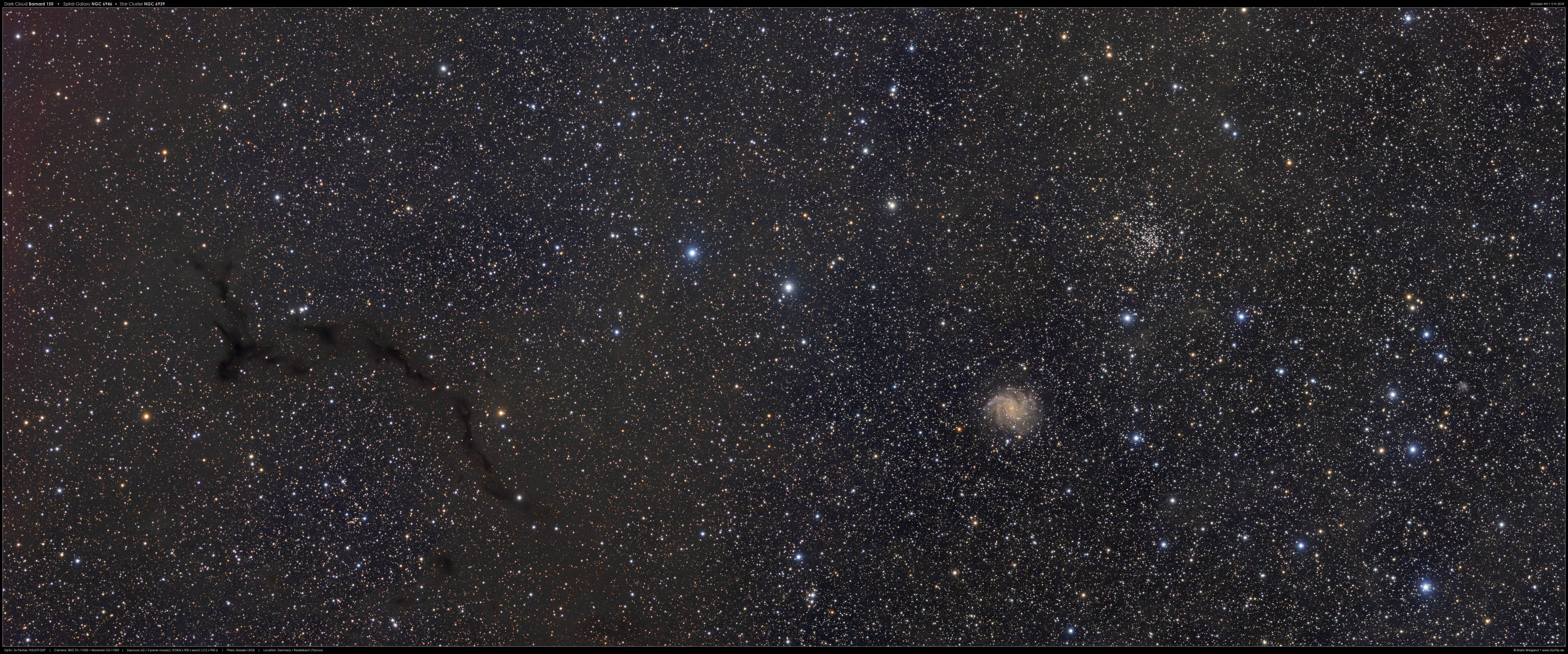 Sternhaufen NGC 6939 & mehr