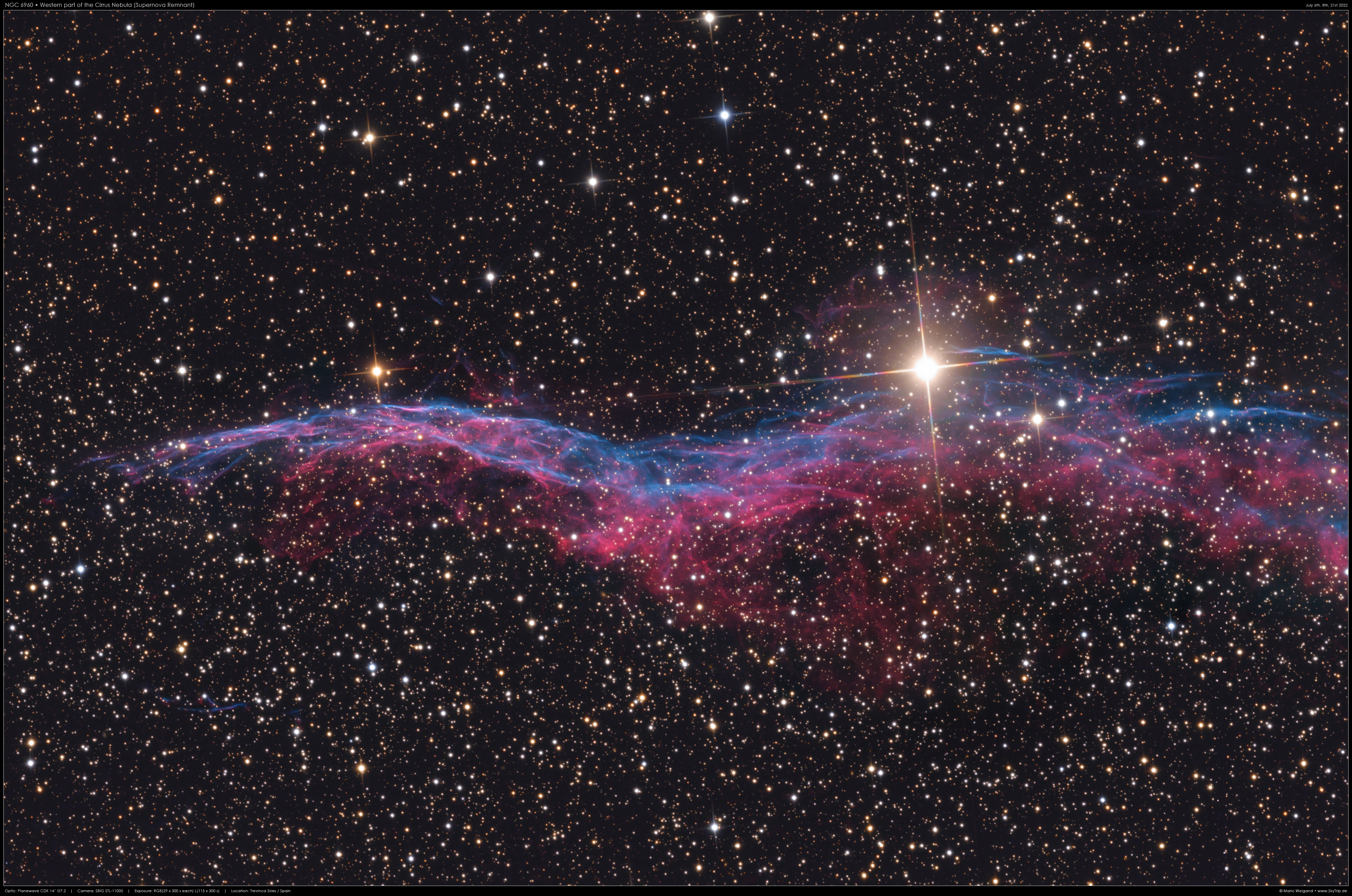 Cirrusnebel NGC 6960